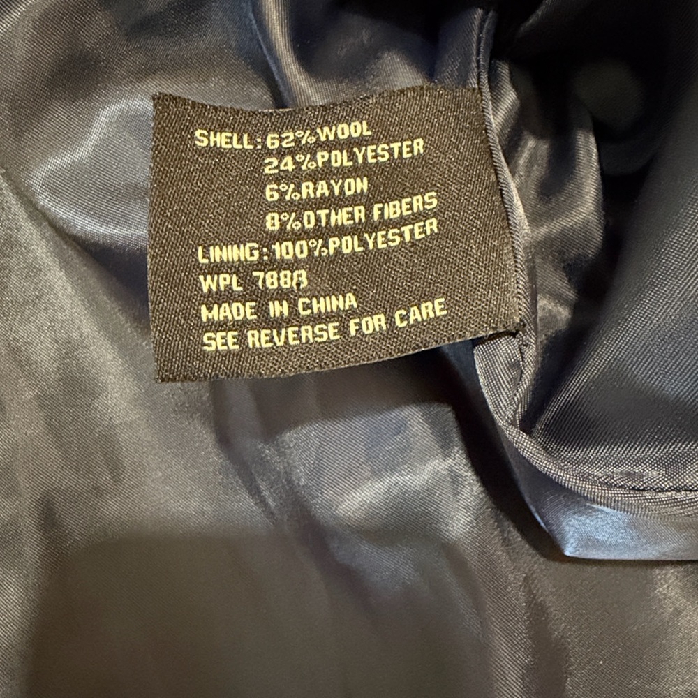 Miss Sixty Navy Pea Coat - Picture 3 of 4